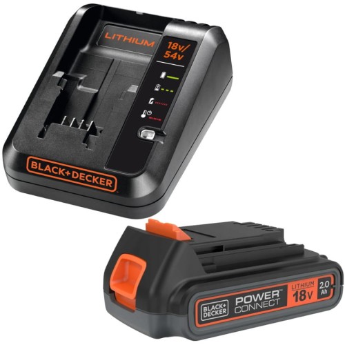 Zestaw BLACK DECKER BDC2A20: Ładowarka BDC2A + Akumulator 2Ah BL2018