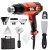 Opalarka 2000W 230V 645 °C akcesoria walizka Black Decker KX2200K