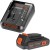 Ładowarka do akumulatorów 14,4V 18V Black Decker BDC1A + aku 2,5Ah BL2518