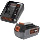Szybka ładowarka 2A akumulatorów 18V 54V Black Decker BDC2A + aku 4Ah BL4018
