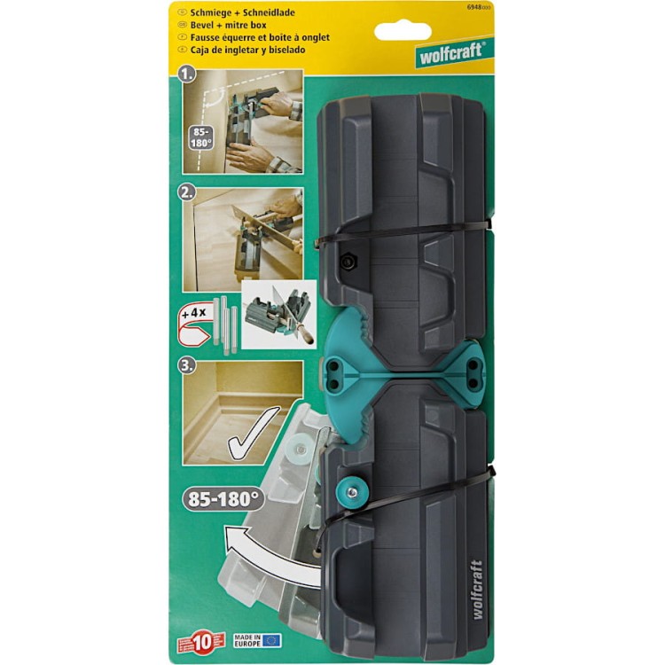 WOLFCRAFT 6948000 Regulowana skrzynka uciosowa