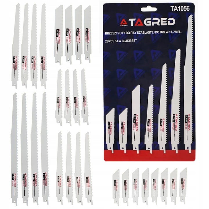 Zestaw brzeszczotów 28e