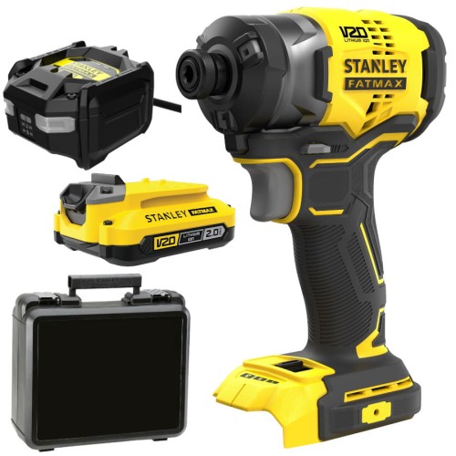 Zakrętarka udarowa 18V 190Nm V20 STANLEY SFMCF820B + akumulator 2Ah + Ład