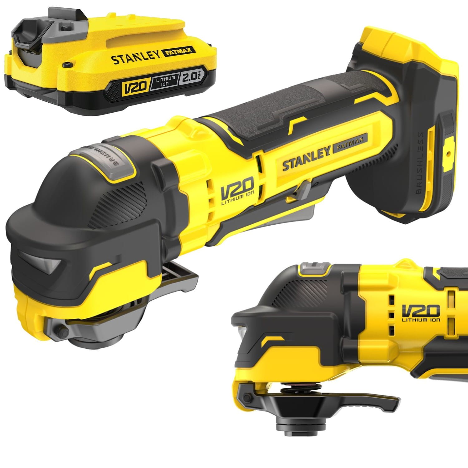 Urządzenie wielofunkcyjne 18V V20 Stanley SFMCE510B + aku 2Ah SFMCB202