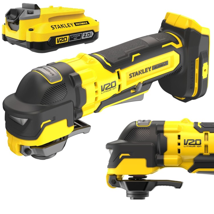 Urządzenie wielofunkcyjne 18V V20 Stanley SFMCE510B + aku 2Ah SFMCB202