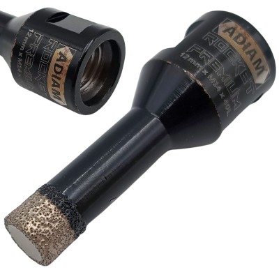 Otwornica koronka do gresu 12mm M14 Rocket Premium Adiam 201373