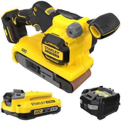 STANLEY Szlifierka taśmowa 18V 2,0Ah seria V20 SFMCW223