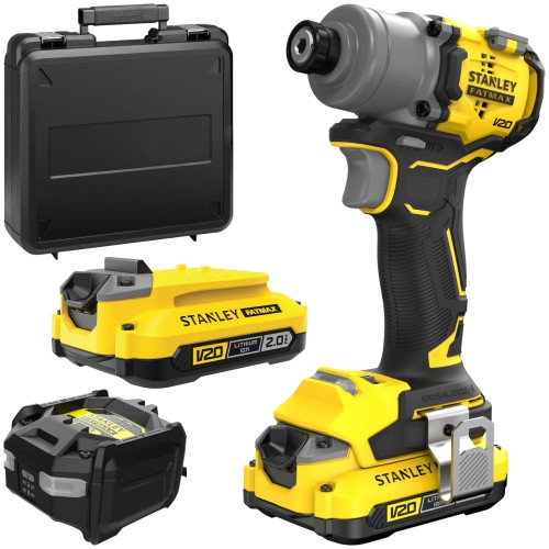 STANLEY SFMCF830D2K Zakrętarka udarowa 3-biegowa 18V 203Nm 2x 2,0Ah V20