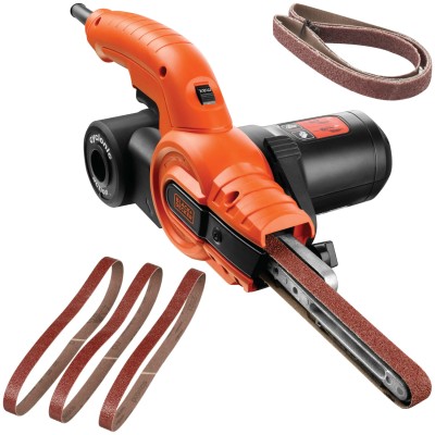 BLACK DECKER Pilnik elektryczny 350W KA900E + 3x Taśma szlifierska gr. 60