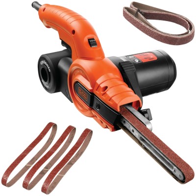 BLACK DECKER Pilnik elektryczny 350W KA900E + 3x Taśma szlifierska gr. 40
