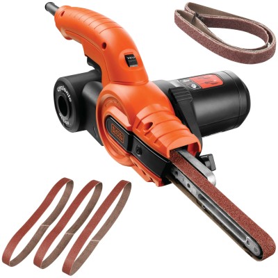 BLACK DECKER Pilnik elektryczny 350W KA900E + 3x Taśma szlifierska gr. 120