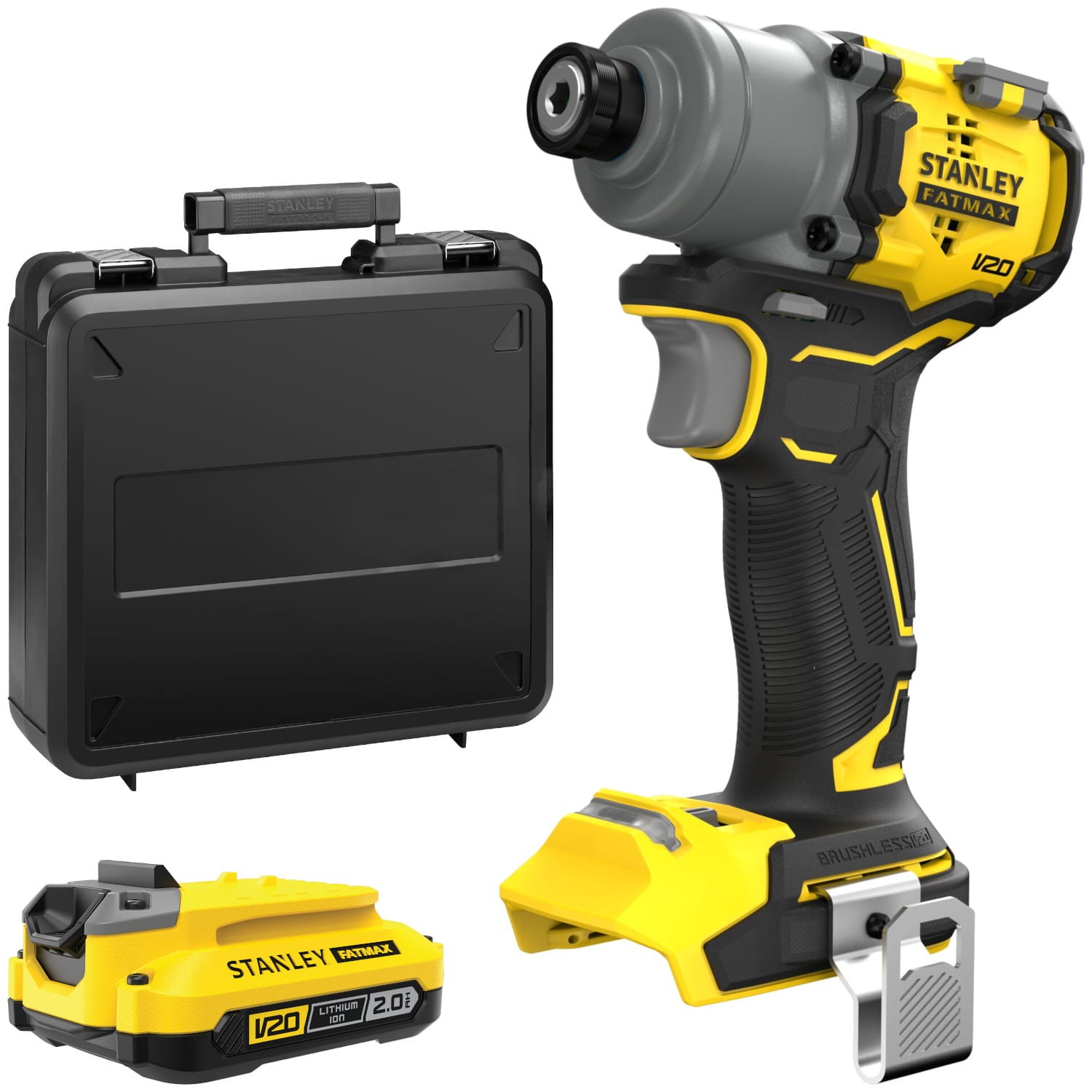 Zakrętarka udarowa 3-biegowa 18V 1x 2,0Ah 203Nm Stanley SFMCF830