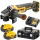 DeWALT DCG405 Szlifierka kątowa akumulatorowa 18V 125mm 2x 5,0Ah + TSTAK II