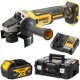 DeWALT DCG405 Szlifierka kątowa akumulatorowa 18V 125mm 1x 4,0Ah + TSTAK II