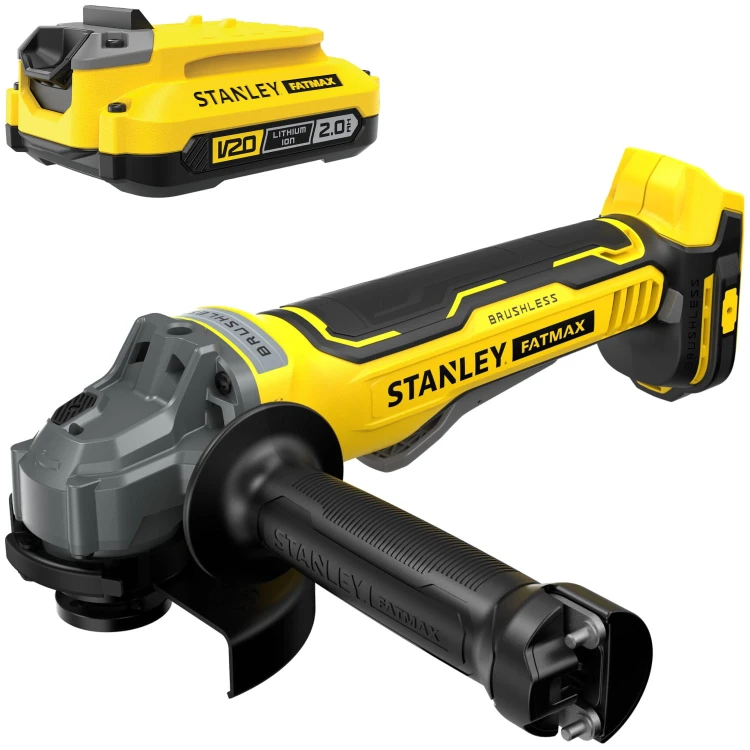 STANLEY SFMCG700B Szlifierka kątowa akumulatorowa 18V Seria V20 FatMax + aku 2Ah