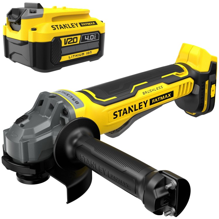 STANLEY SFMCG700 Szlifierka kątowa akumulatorowa 18V Seria V20 FatMax 4Ah