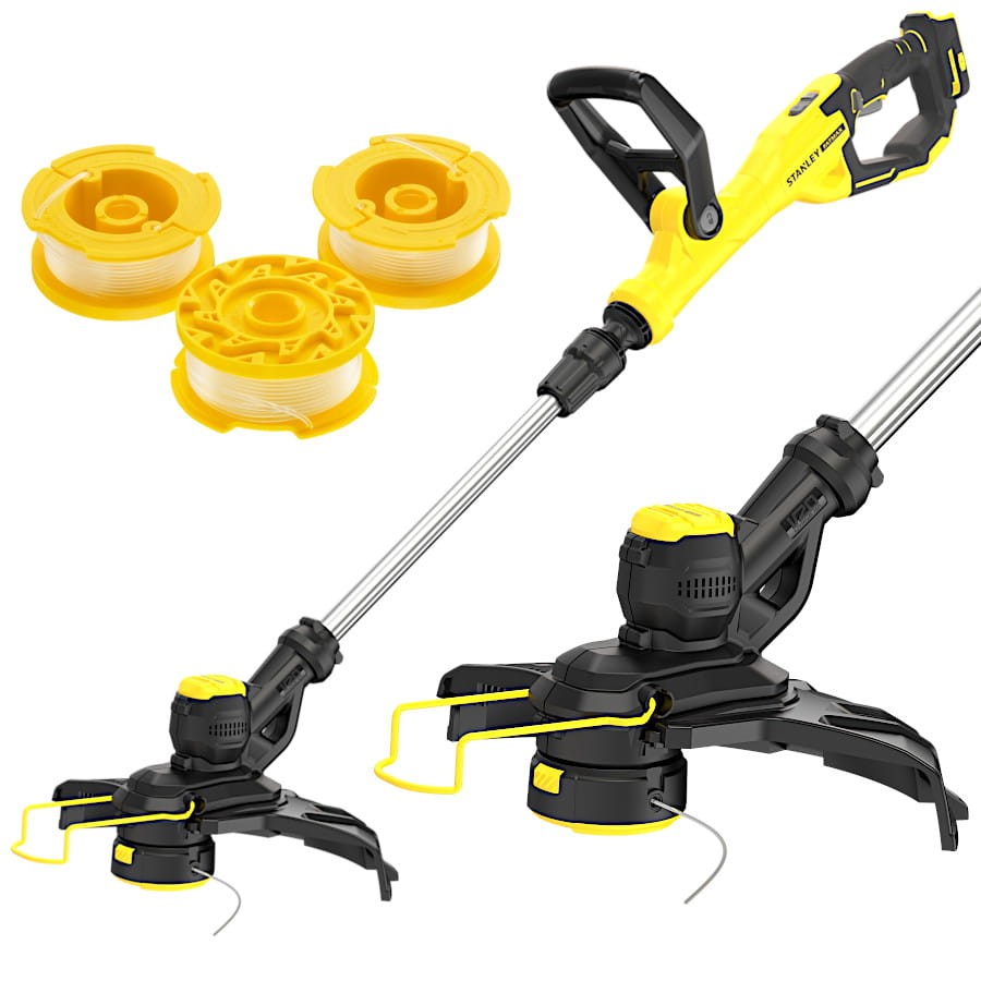 Podkaszarka żyłkowa 18V 33cm STANLEY SFMCST933 body + 3x szpula i linka