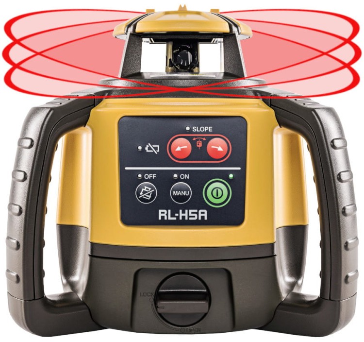 TOPCON RL-H5A Niwelator laserowy obrotowy