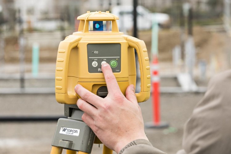 Niwelator laserowy Topcon RL-H5B zastosowanie
