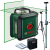 BOSCH Laser krzyżowy w etui Universal Level 360 wiązka zielona + tyczka GT-320 + Statyw W260