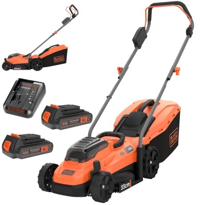 Kosiarka akumulatorowa BCMW3318L2 33cm 2x2,5Ah PowerConnect Black Decker