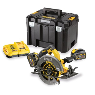 DEWALT DCS576T2 pilarka tarczowa akumulatorowa XR FlexVolt 190 mm + kufer+ 2 x 6 Ah