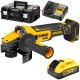 Szlifierka kątowa 125mm 18V 1x 5,0Ah POWERSTACK TSTAK DeWALT DCG409