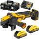 Szlifierka kątowa 125mm 18V 2x 5,0Ah POWERSTACK TSTAK DeWALT DCG409