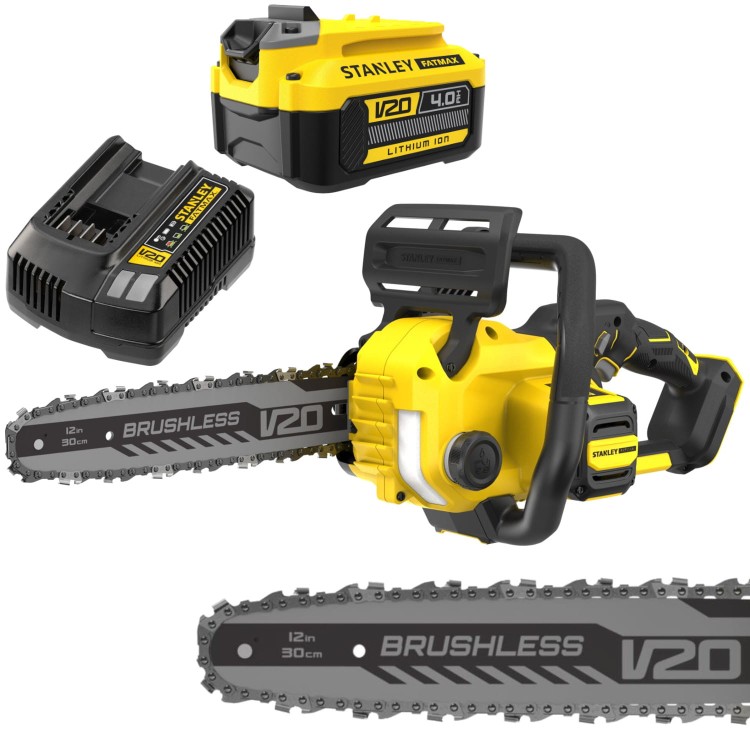 STANLEY SFMCCS730M1 Akumulatorowa Piła łańcuchowa 30cm 18V 1x4Ah FatMax V20