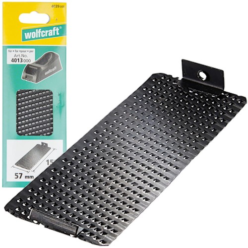 WOLFCRAFT 4039000 Płytka tarnika 150 x 57mm do struga 4013000
