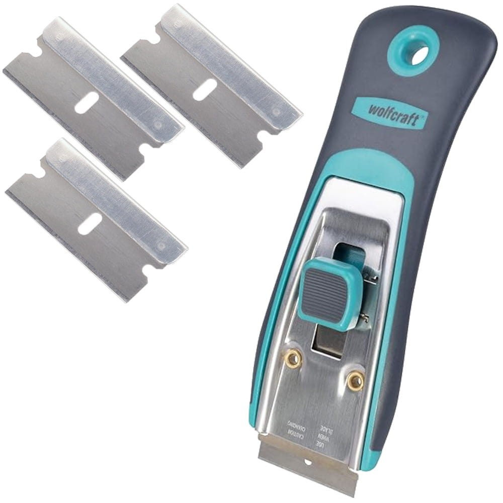 WOLFCRAFT Skrobak metalowy Profi 38mm + Ostrza wymienne