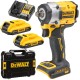 Zakrętarka udarowa 206Nm 18V 2x2Ah ładowarka TSTAK DeWALT DCF921D2T