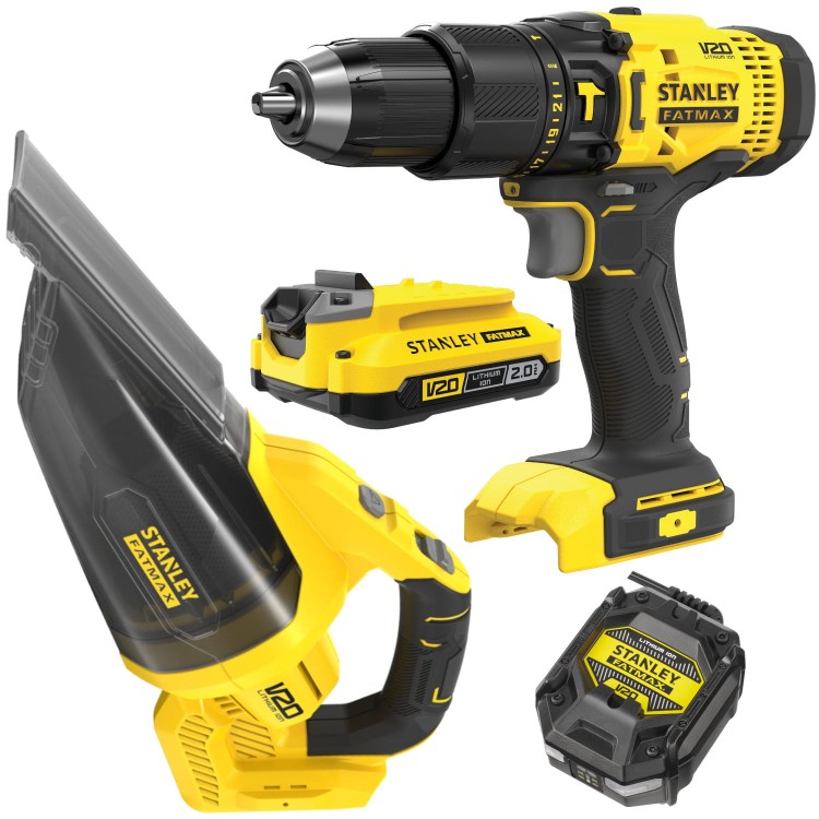 Wiertarko-wkrętarka 18V V20 Stanley SFMCD711