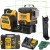 DeWALT DCE089D1G18 Laser krzyżowy zielony 3 x 360° 12V / 18V 2.0Ah
