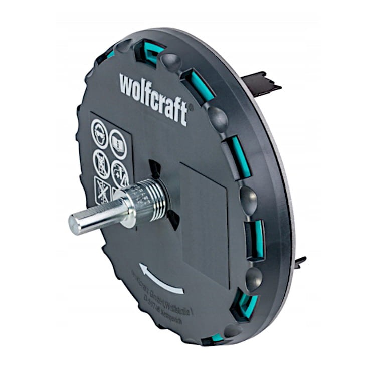 Otwornica do płyt g/k Wolfcraft 5977000