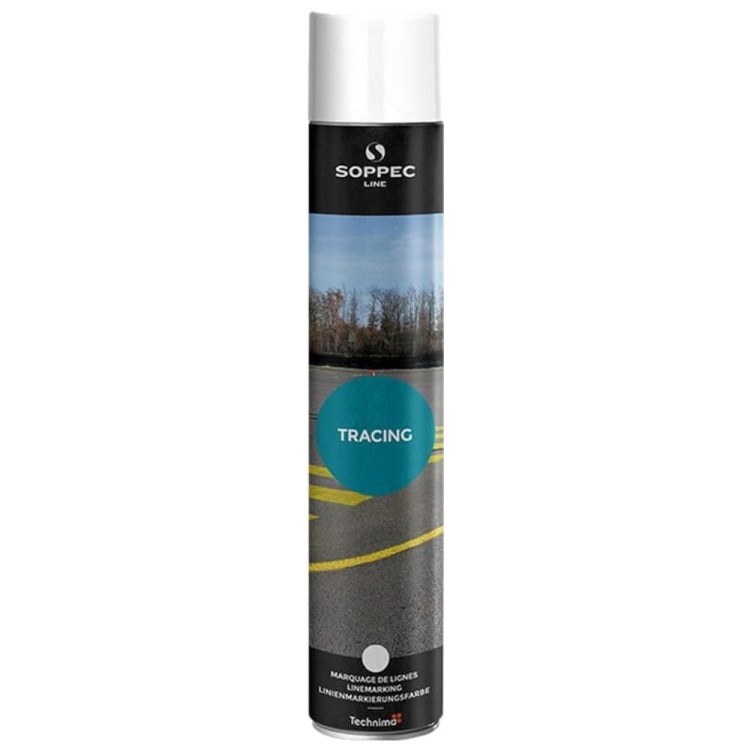 Farba do malowania linii biała 750ml SOPPEC TRACING