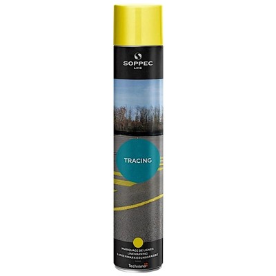 Farba do malowania linii żółta 750ml SOPPEC TRACING