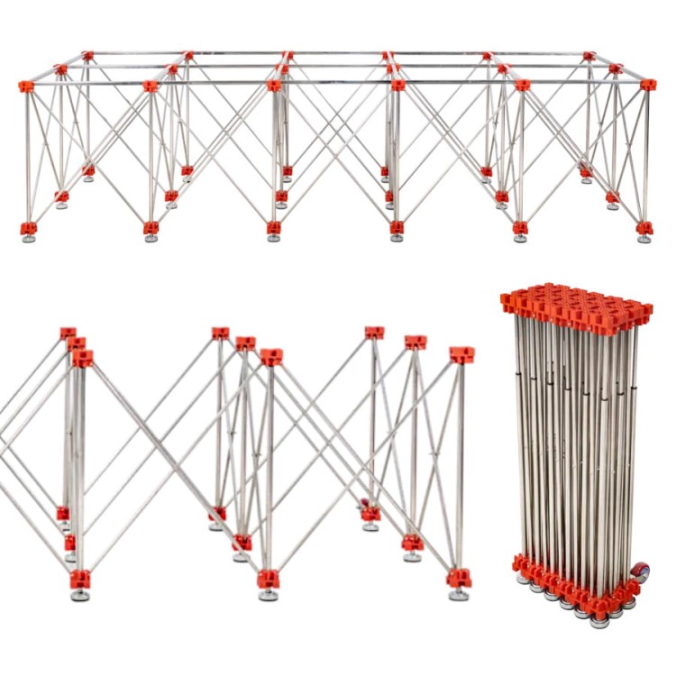 Składany stół roboczy do płyt wielkformatowych 300x120cm RUBI 28917