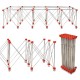 Składany stół roboczy do płyt wielkformatowych 300x120cm RUBI 28917
