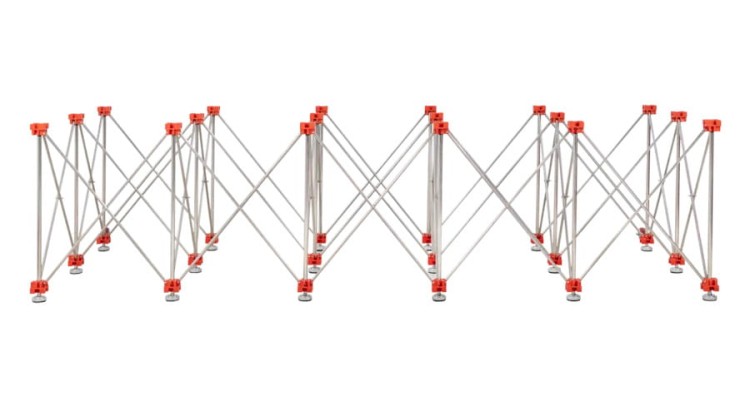 Składany stół roboczy 300x120cm RUBI 28917