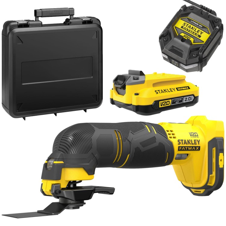 Urządzenie wielofunkcyjne 18V V20 2Ah ład walizka STANLEY SFMCE500