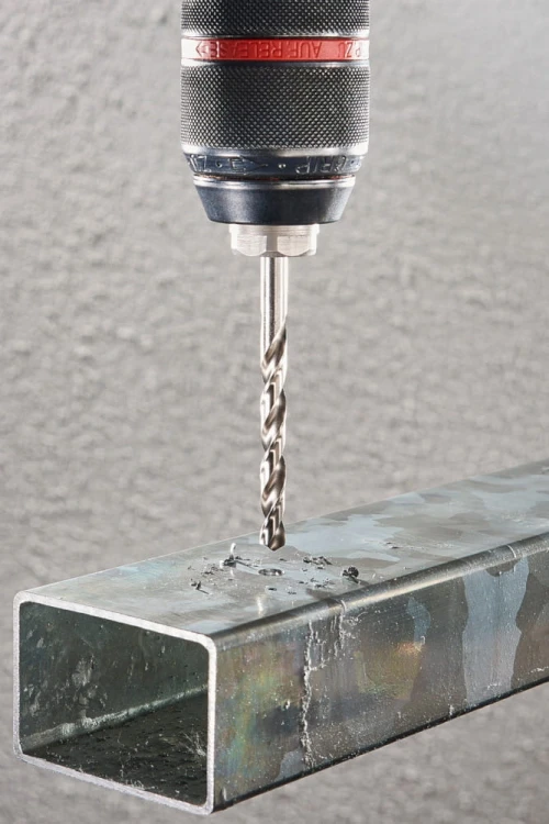 Wiertło HSS do metalu szlifowane WOLFCRAFT zastosowanie