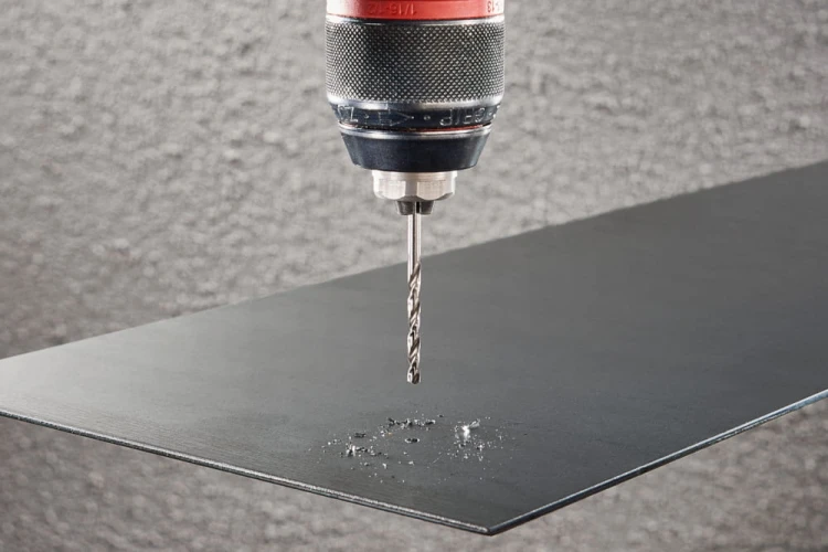 Wiertło HSS do metalu szlifowane WOLFCRAFT zastosowanie