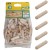 WOLFCRAFT 2909000 Kołki drewniane do mebli 10 x 40 mm 120 sztuk
