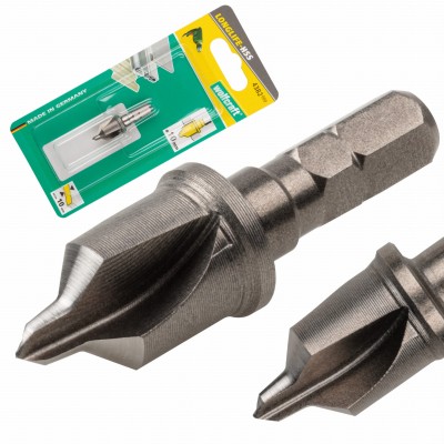 WOLFCRAFT 4382000 Wiertło z pogłębiaczem 10mm