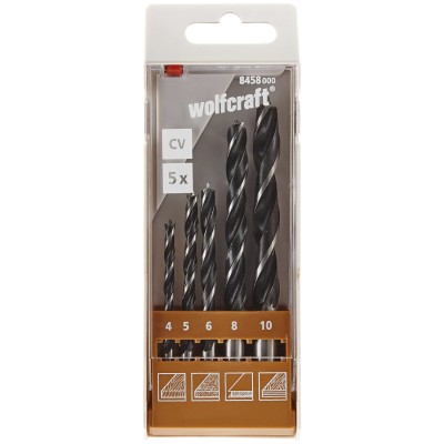 Zestaw wierteł do drewna WOLFCRAFT 8458000