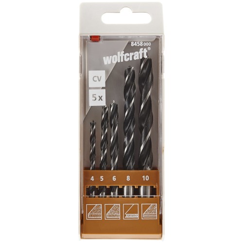 Zestaw wierteł do drewna WOLFCRAFT 8458000