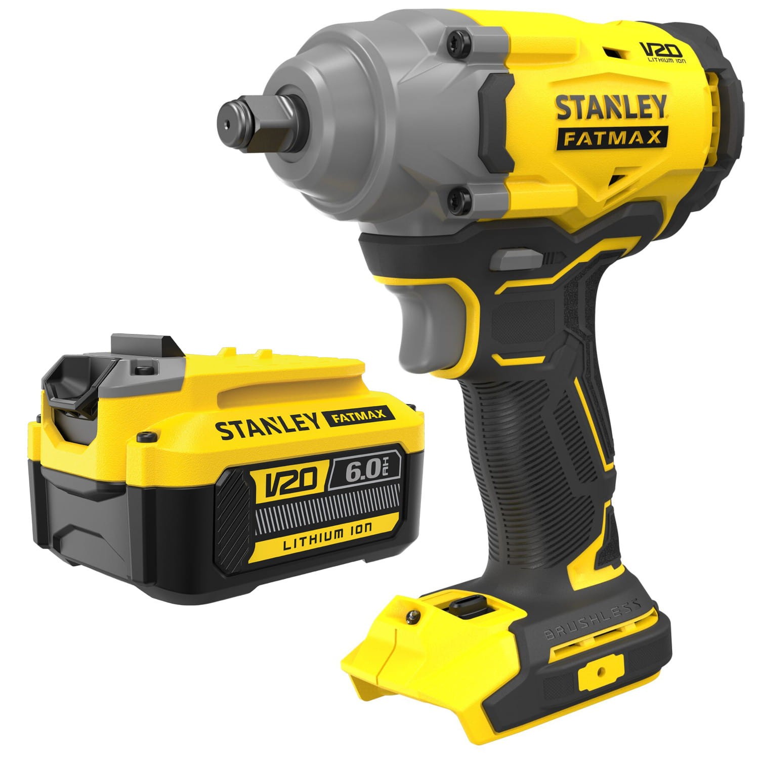 Klucz udarowy body 18V seria V20 Stanley SFMCF920B + aku 6Ah SFMCB206