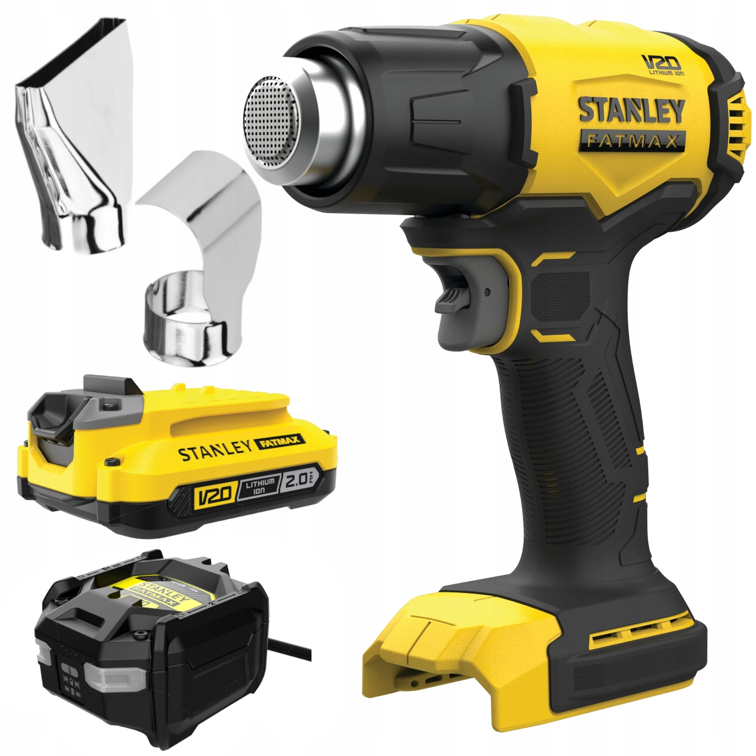STANLEY SFMCE530B Opalarka 18V FatMax V20 + akumulator 2.0Ah + ładowarka