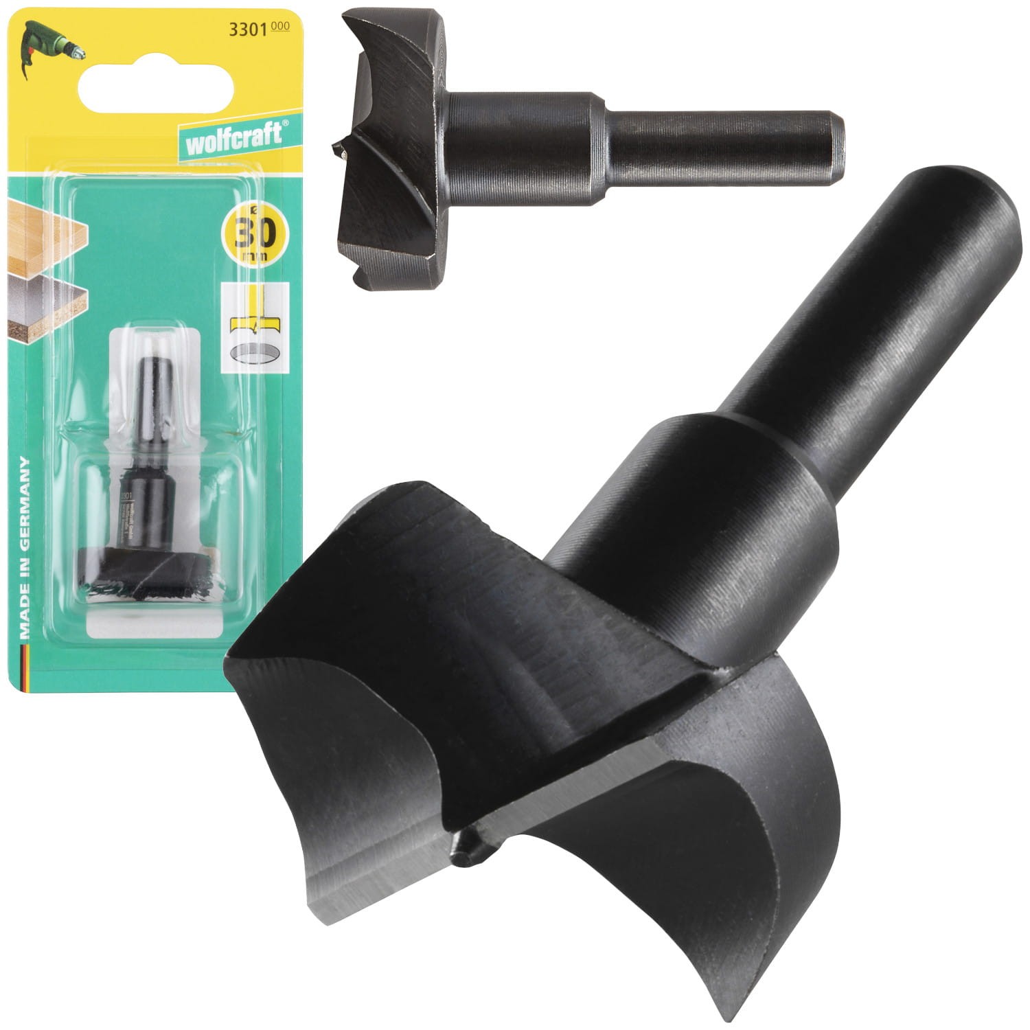 WOLFCRAFT 3301000 Wiertło cylindryczne WS 30x53mm